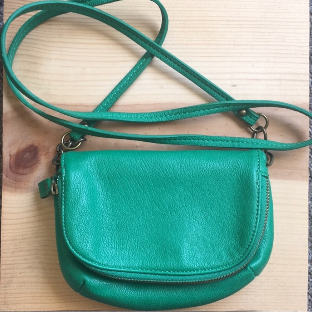 Turquoise/Green crossbody bag